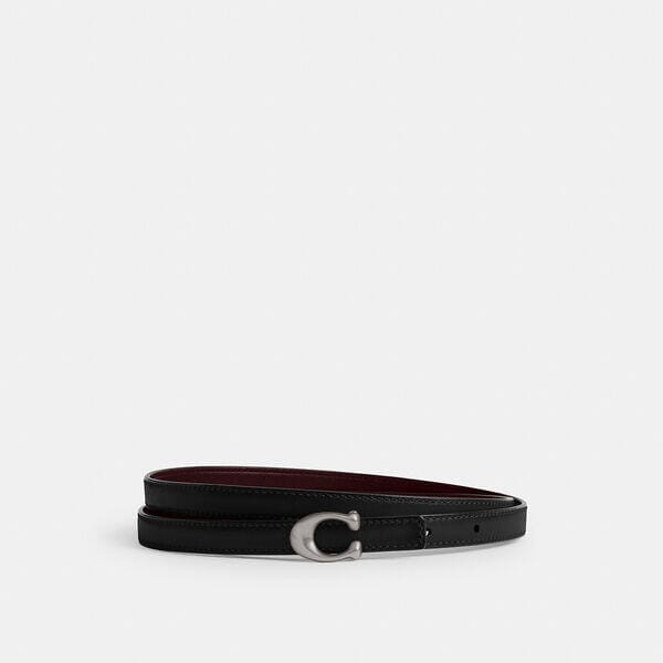 Fashion 4 - Sculpted Signature Buckle Reversible Belt