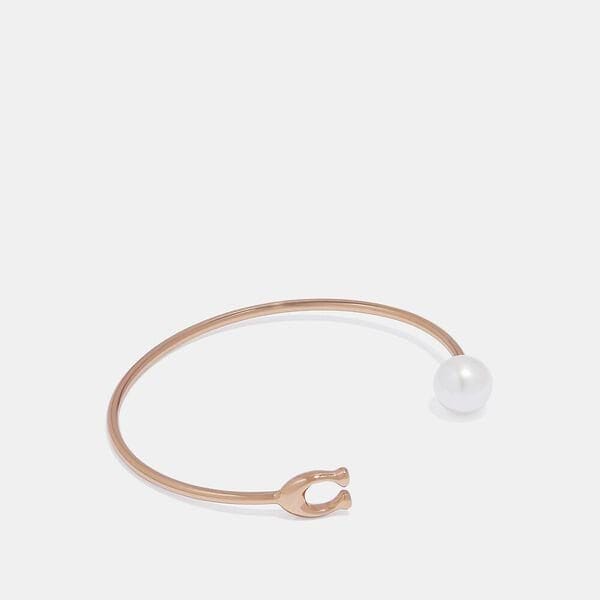 Fashion 4 - Sculpted Signature Pearl Bangle