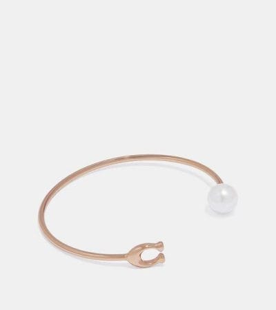 Fashion 4 - Sculpted Signature Pearl Bangle