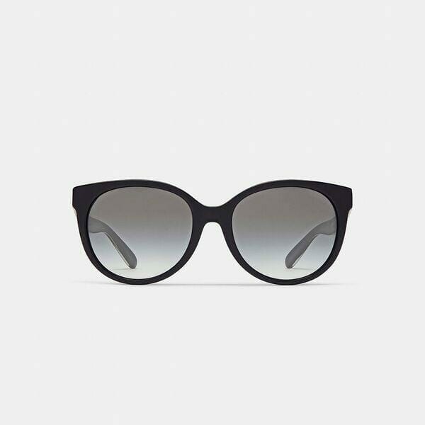 Fashion 4 - Sculpted Signature Round Frame Sunglasses