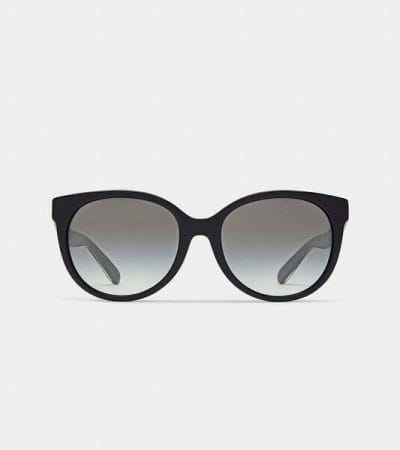 Fashion 4 - Sculpted Signature Round Frame Sunglasses