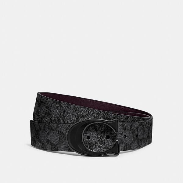 Fashion 4 - Signature Buckle Cut To Size Reversible Belt