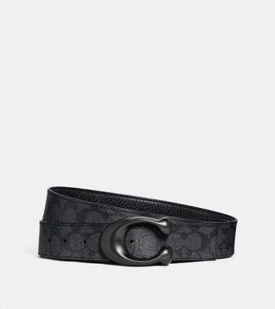 Fashion 4 - Signature Buckle Cut-To-Size Reversible Belt