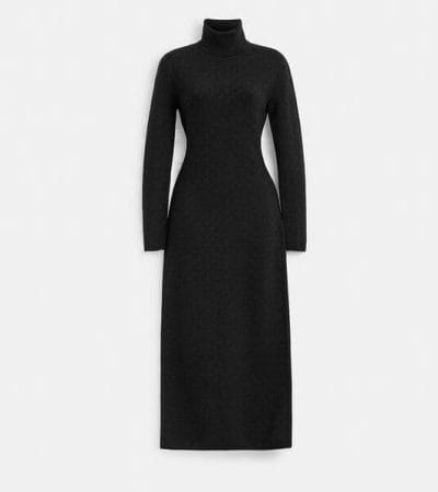 Fashion 4 - Signature Knit Turtleneck Dress