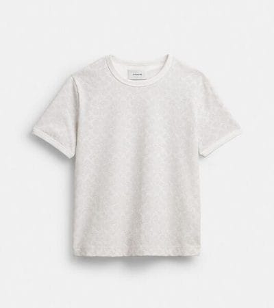 Fashion 4 - Signature Ringer T-Shirt In Organic Cotton