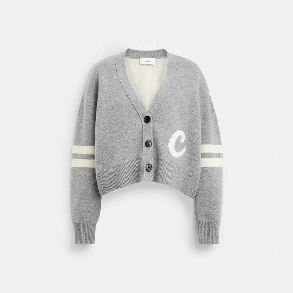 Fashion 4 - Signature Script Cropped Cardigan