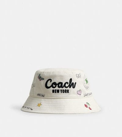 Fashion 4 - Sketch Print Bucket Hat
