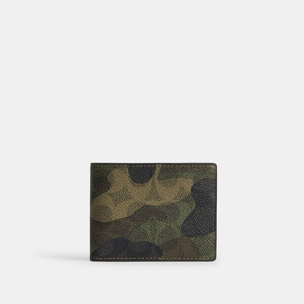 Fashion 4 - Slim Billfold Wallet In Signature Camo Print