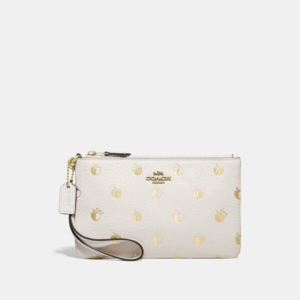 Fashion 4 - Small Wristlet With Apple Print
