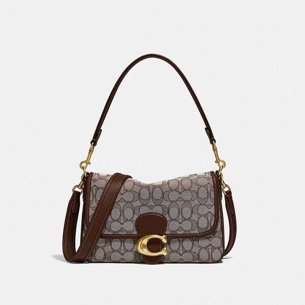 Fashion 4 - Soft Tabby Shoulder Bag In Signature Jacquard