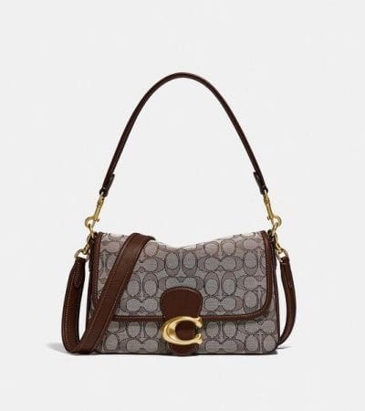 Fashion 4 - Soft Tabby Shoulder Bag In Signature Jacquard
