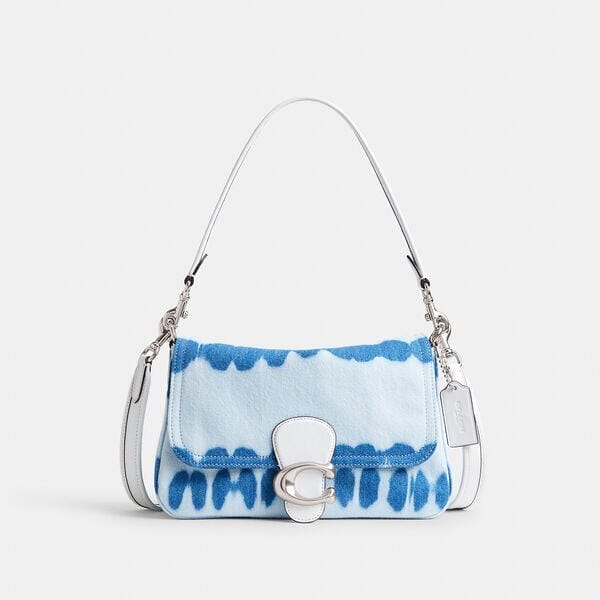 Fashion 4 - Soft Tabby Shoulder Bag With Tie-Dye