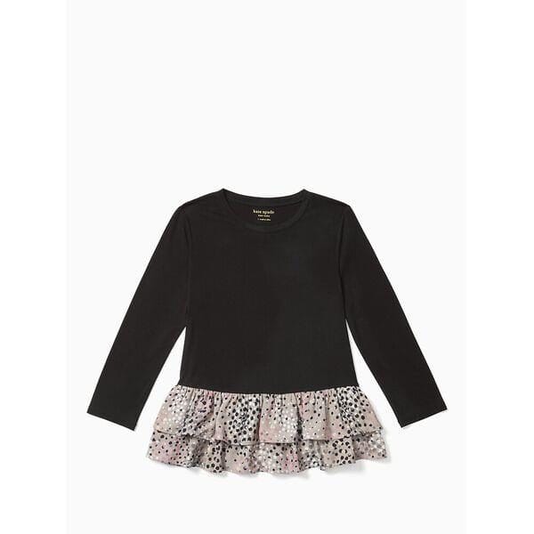 Fashion 4 - Soiree Dot Mixed Media Tee