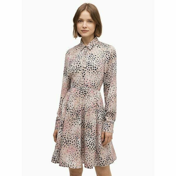 Fashion 4 - Soiree Dot Smocked Dress