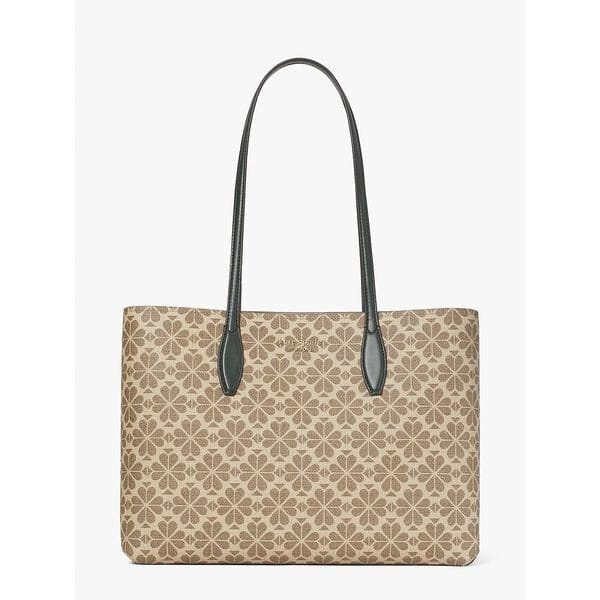 Fashion 4 - Spade Flower Coated Canvas All Day Large Tote