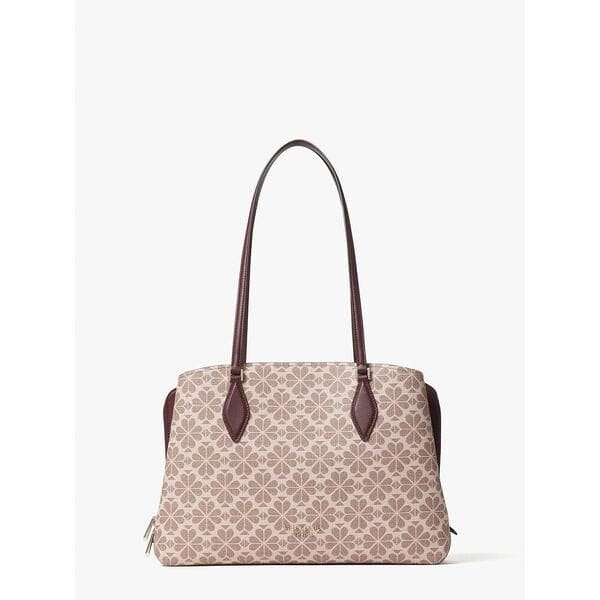 Fashion 4 - Spade Flower Coated Canvas Zeezee Large Work Tote