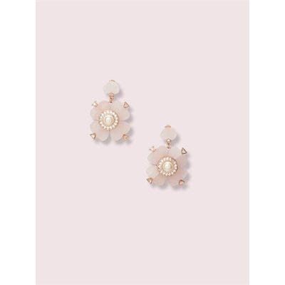 Fashion 4 - Spade Flower Drop Earrings