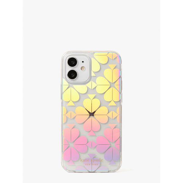 Fashion 4 - Spade Flower Iridescent Iphone 12 Mini Case