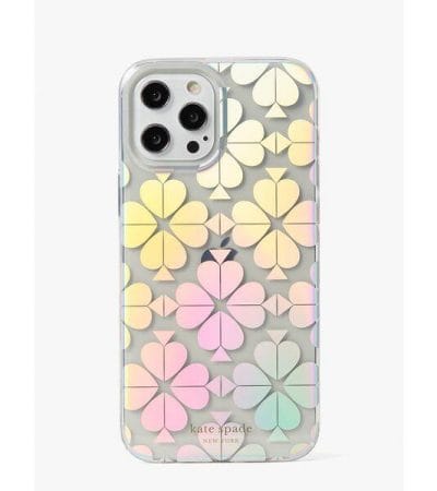 Fashion 4 - Spade Flower Iridescent Iphone 12 Pro Max Case