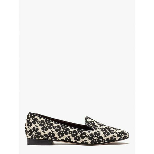 Fashion 4 - Spade Flower Jacquard Lounge Loafers