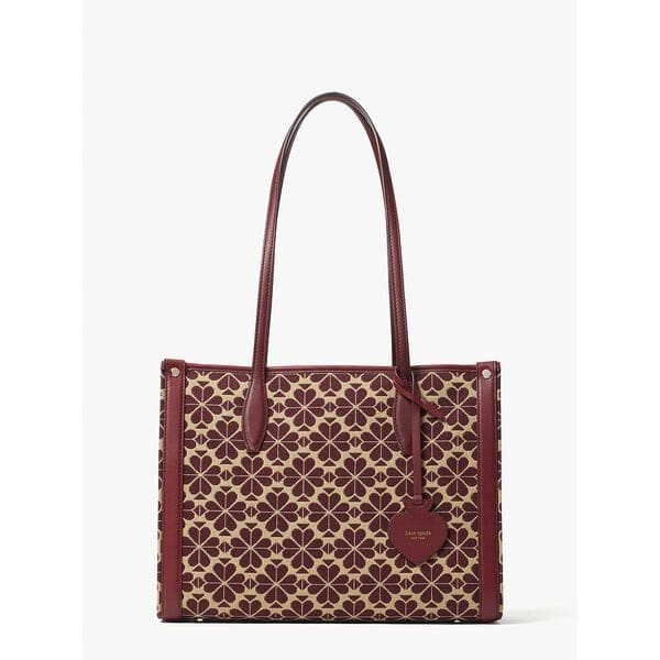 Fashion 4 - Spade Flower Jacquard Market Medium Tote