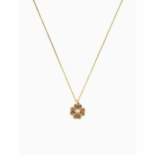 Fashion 4 - Spades &amp; Studs Glitter Enamel Mini Pendant