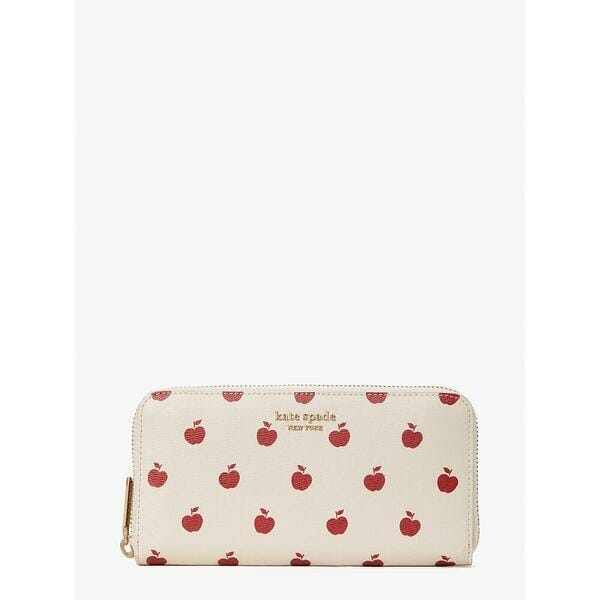 Fashion 4 - Spencer Apple Toss Zip-around Continental Wallet
