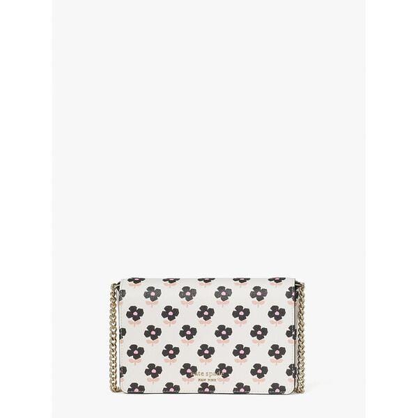 Fashion 4 - Spencer Block Print Floral Chain Wallet