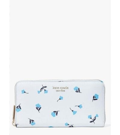 Fashion 4 - Spencer Dainty Bloom Zip-around Continental Wallet