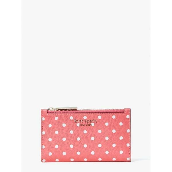 Fashion 4 - Spencer Dots Small Slim Bifold Wallet