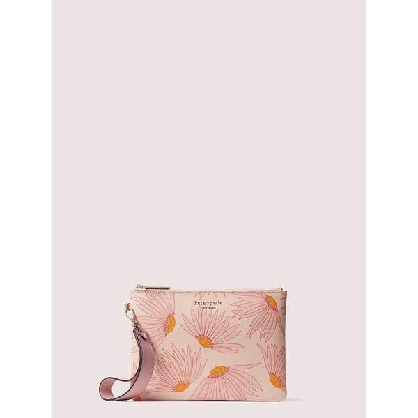 Fashion 4 - Spencer Falling Flower Small Pouch Wristlet