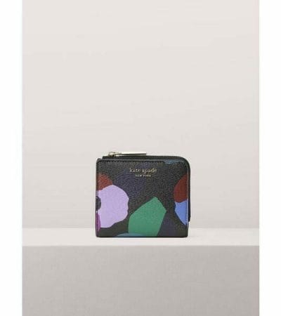Fashion 4 - Spencer Floral Collage Small Bifold Wallet