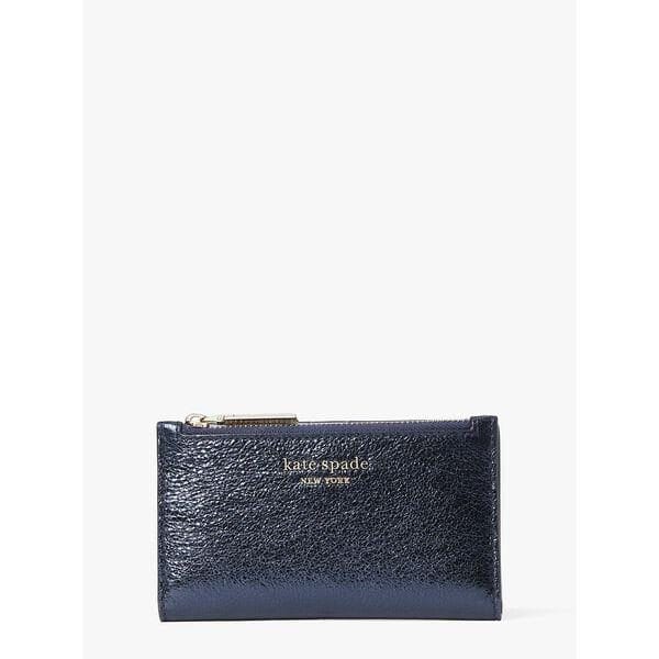 Fashion 4 - Spencer Metallic Small Slim Bifold Wallet