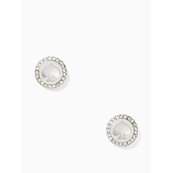 Fashion 4 - Spot The Spade Pave Halo Spade Studs