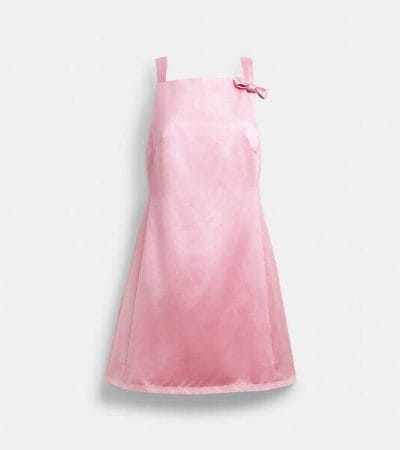Fashion 4 - Square Neck Satin Mini Dress