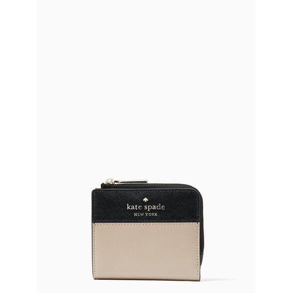 Fashion 4 - Staci Colorblock Small L-zip Bifold Wallet