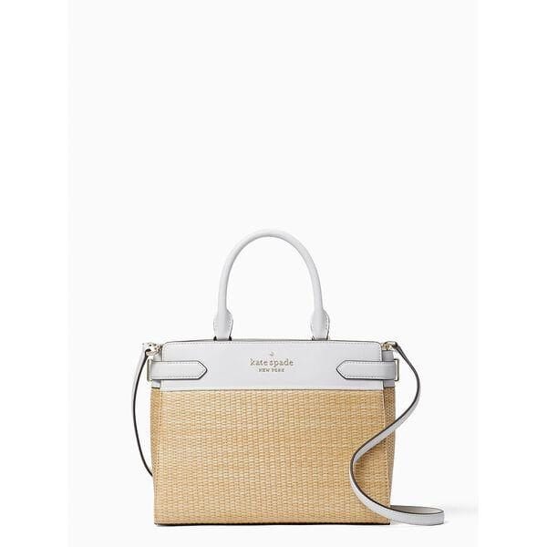 Fashion 4 - Staci Straw Medium Satchel