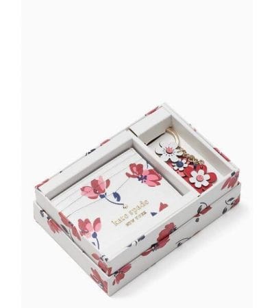 Fashion 4 - Staci Tea Garden Toss Boxed Card Holder & Keyfob Set