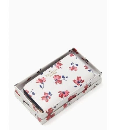 Fashion 4 - Staci Tea Garden Toss Boxed Large Continental Wallet