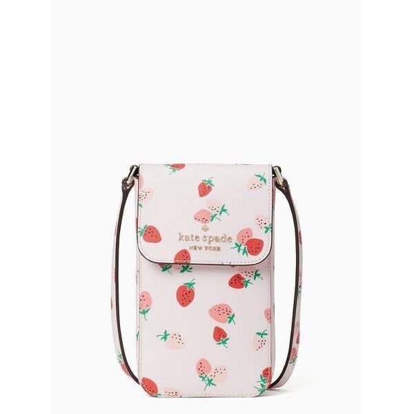 Fashion 4 - Staci Wild Strawberries North South Flap Phone Crossbody