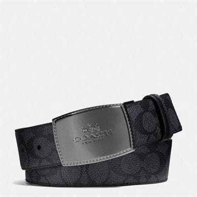 Fashion 4 - Stitched Plaque Cut-To-Size Reversible Belt