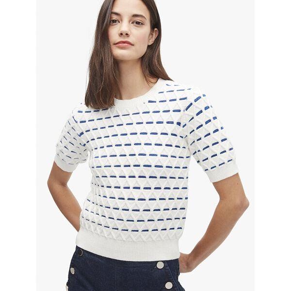 Fashion 4 - Striped Cable Sweater