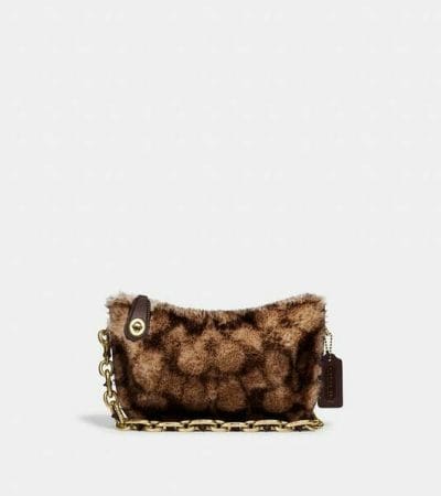 Fashion 4 - Swinger Bag With Chain In Signature Shearling
