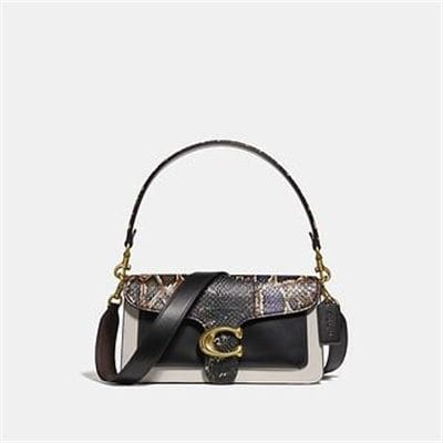 Fashion 4 - TABBY SHOULDER BAG 26 WITH SNAKESKIN DETAIL