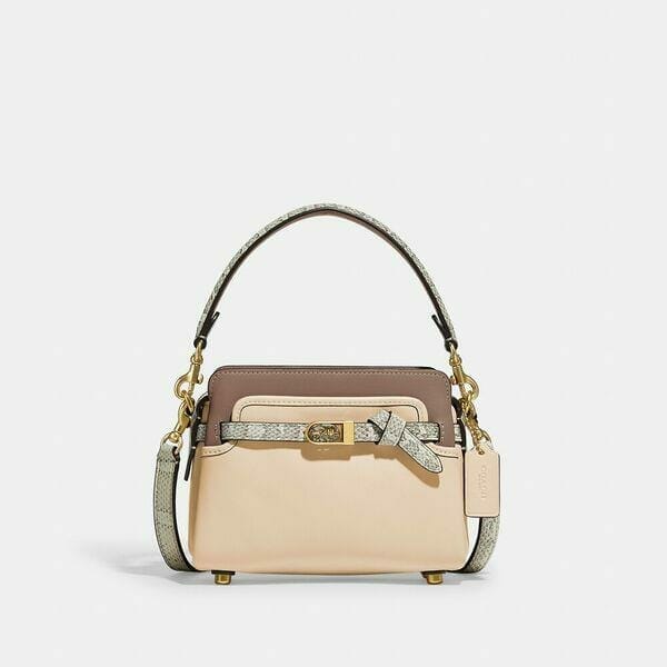 Fashion 4 - Tate 18 Crossbody With Snakeskin Detail