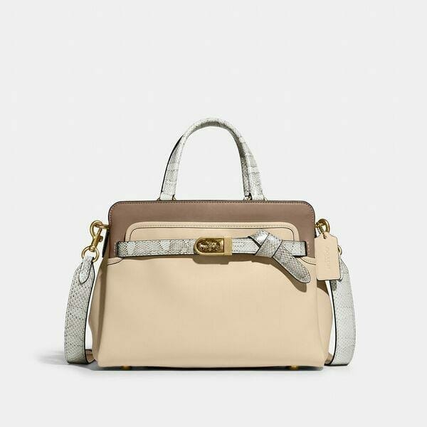 Fashion 4 - Tate Carryall 29 In Colorblock With Snakeskin Detail
