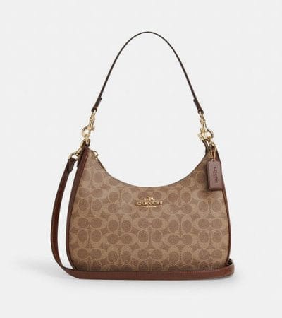 Fashion 4 - Teri Hobo Bag In Signature Canvas