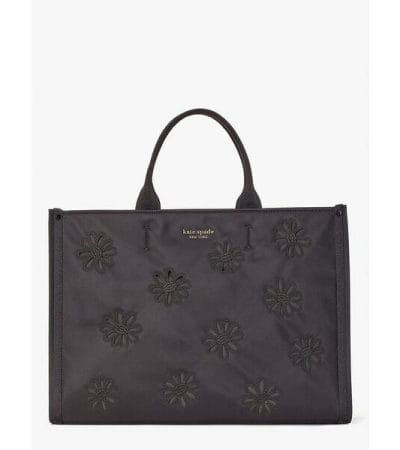 Fashion 4 - The Little Better Sam Embroidered Nylon Large Tote