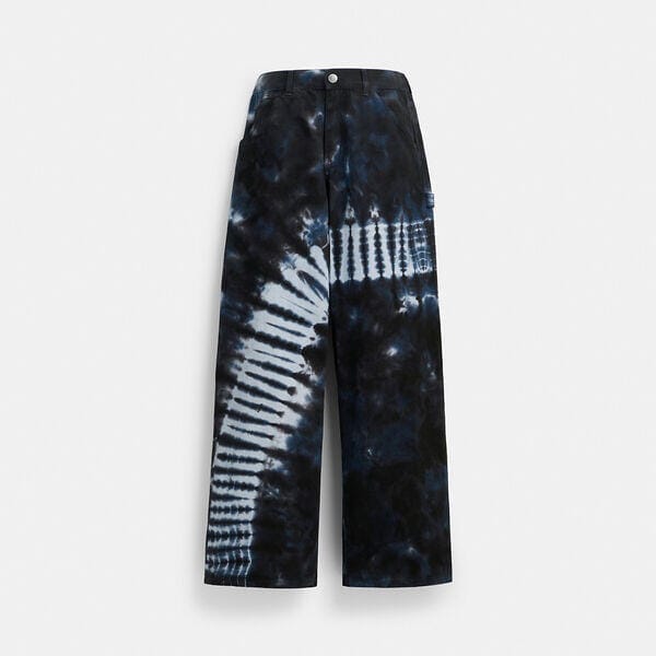 Fashion 4 - Tie-Dye Painter Pants In Organic Cotton