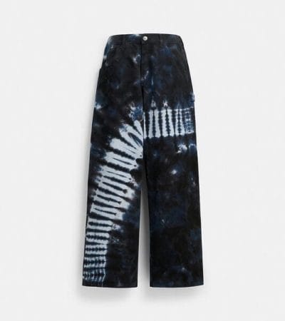 Fashion 4 - Tie-Dye Painter Pants In Organic Cotton